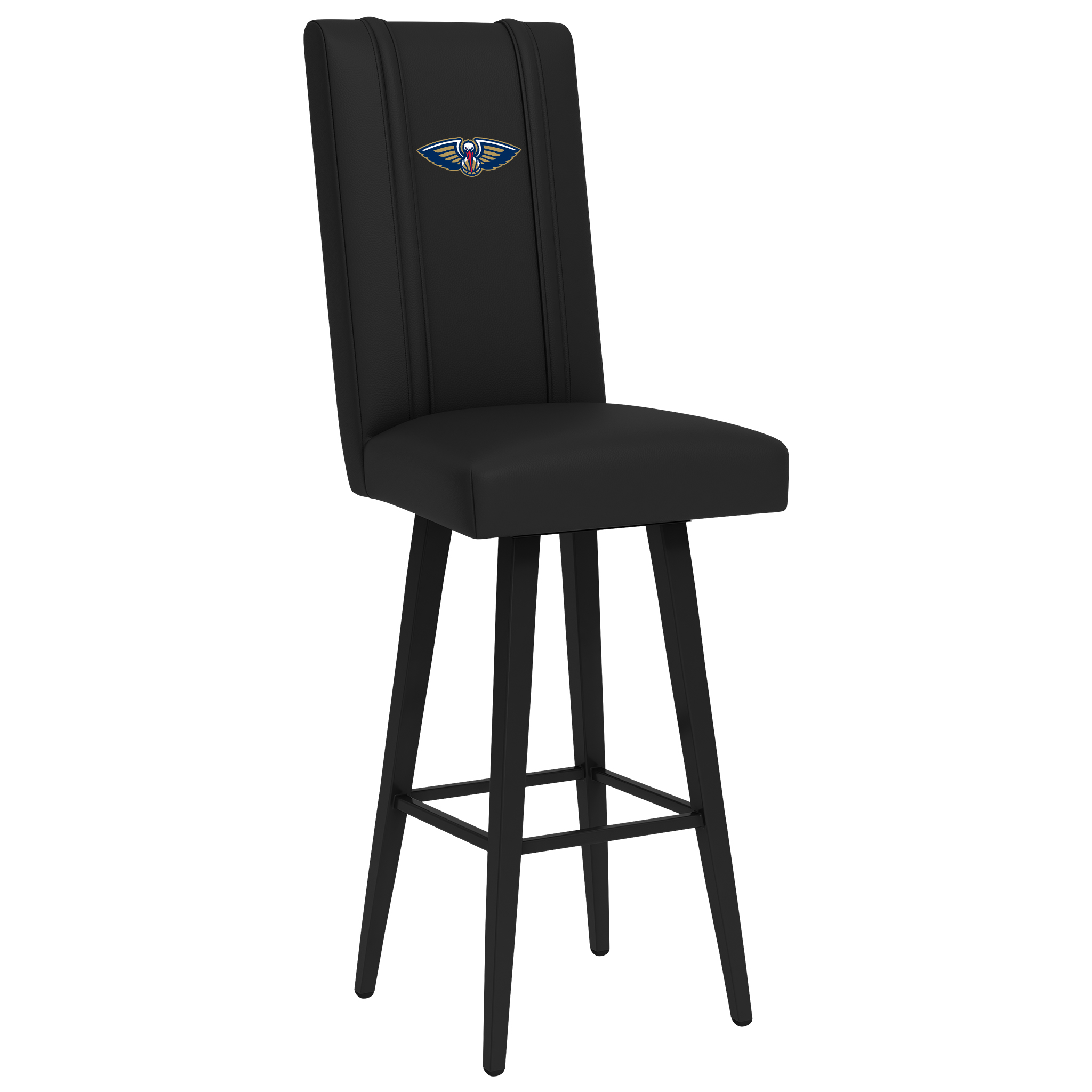 New Orleans Pelicans Swivel Bar Stool 2000 With New Orleans Pelicans Primary Logo