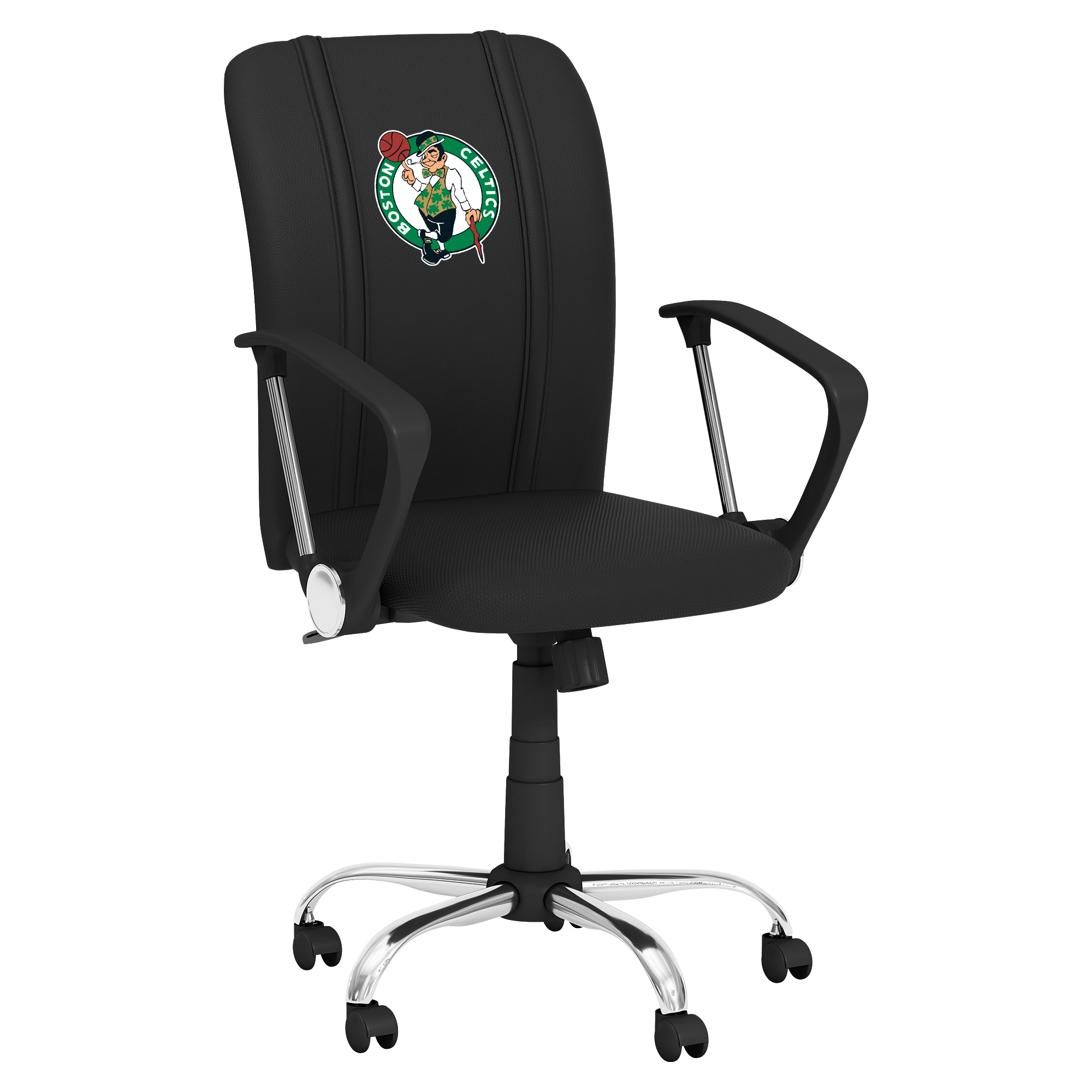 Boston Celtics Curve Task Chair with Boston Celtics Logo
