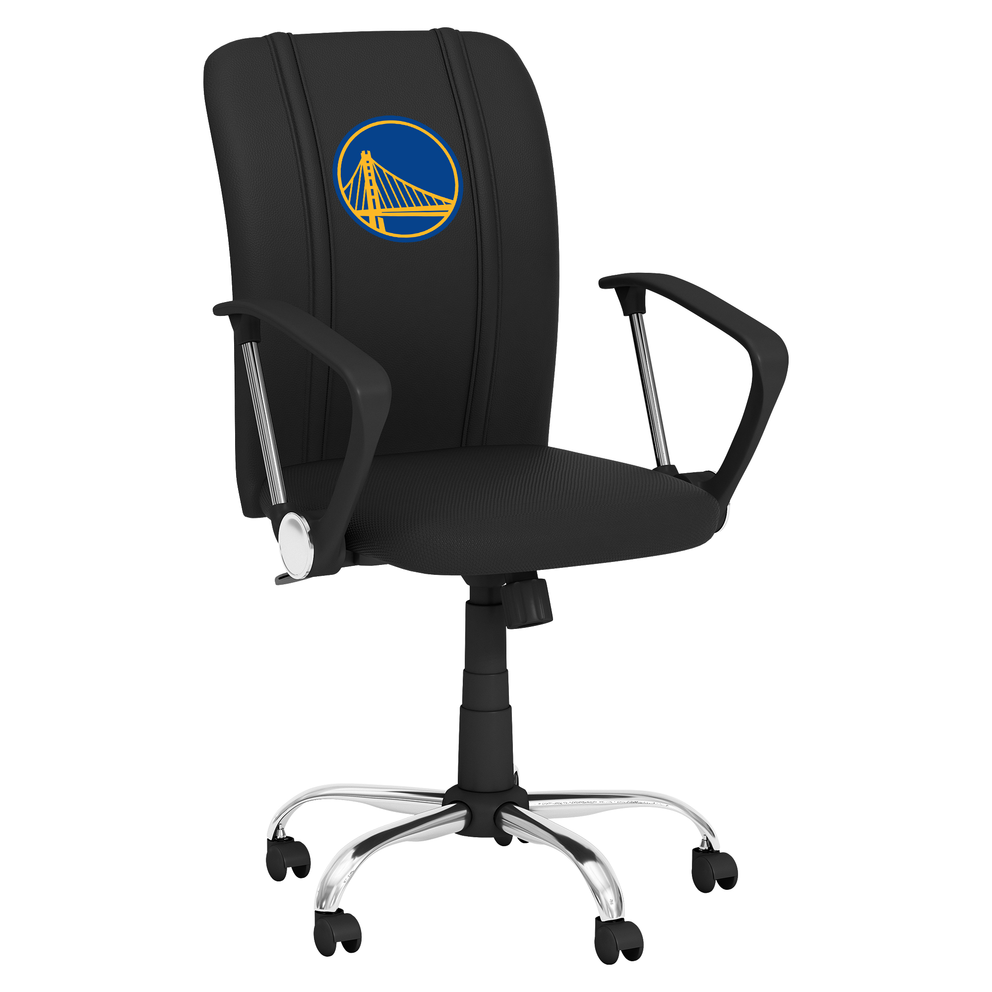 Golden State Warriors Curve Task Chair with Golden State Warriors Logo