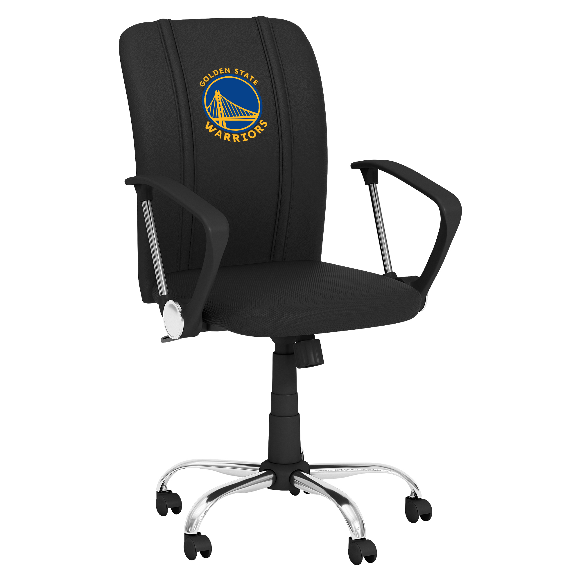Golden State Warriors Curve Task Chair with Golden State Warriors Global Logo
