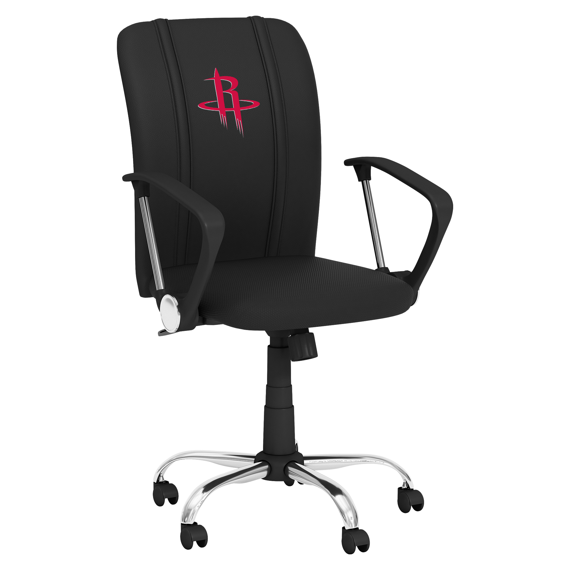 Houston Rockets Curve Task Chair with Houston Rockets Logo