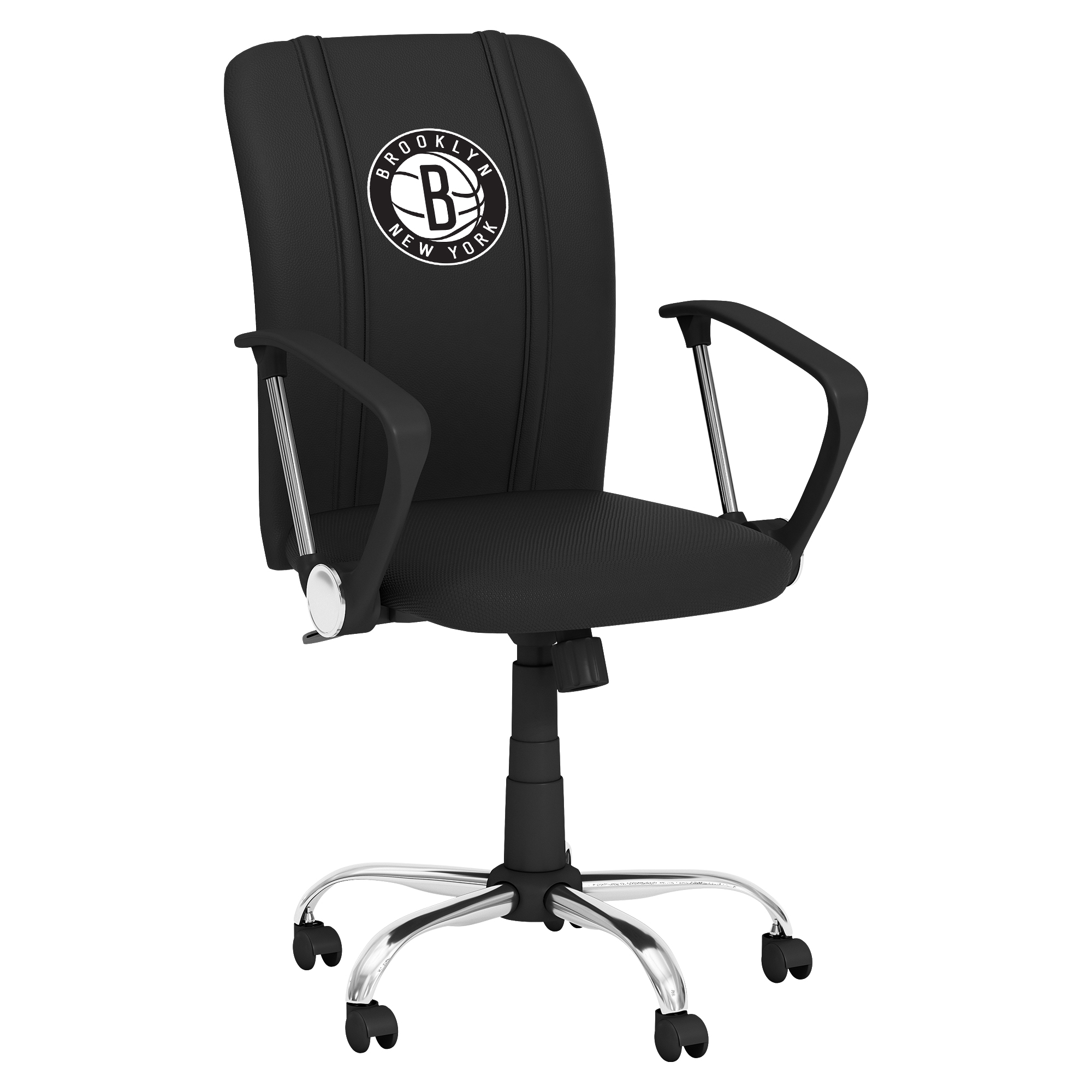 Brooklyn Nets Curve Task Chair with Brooklyn Nets Secondary