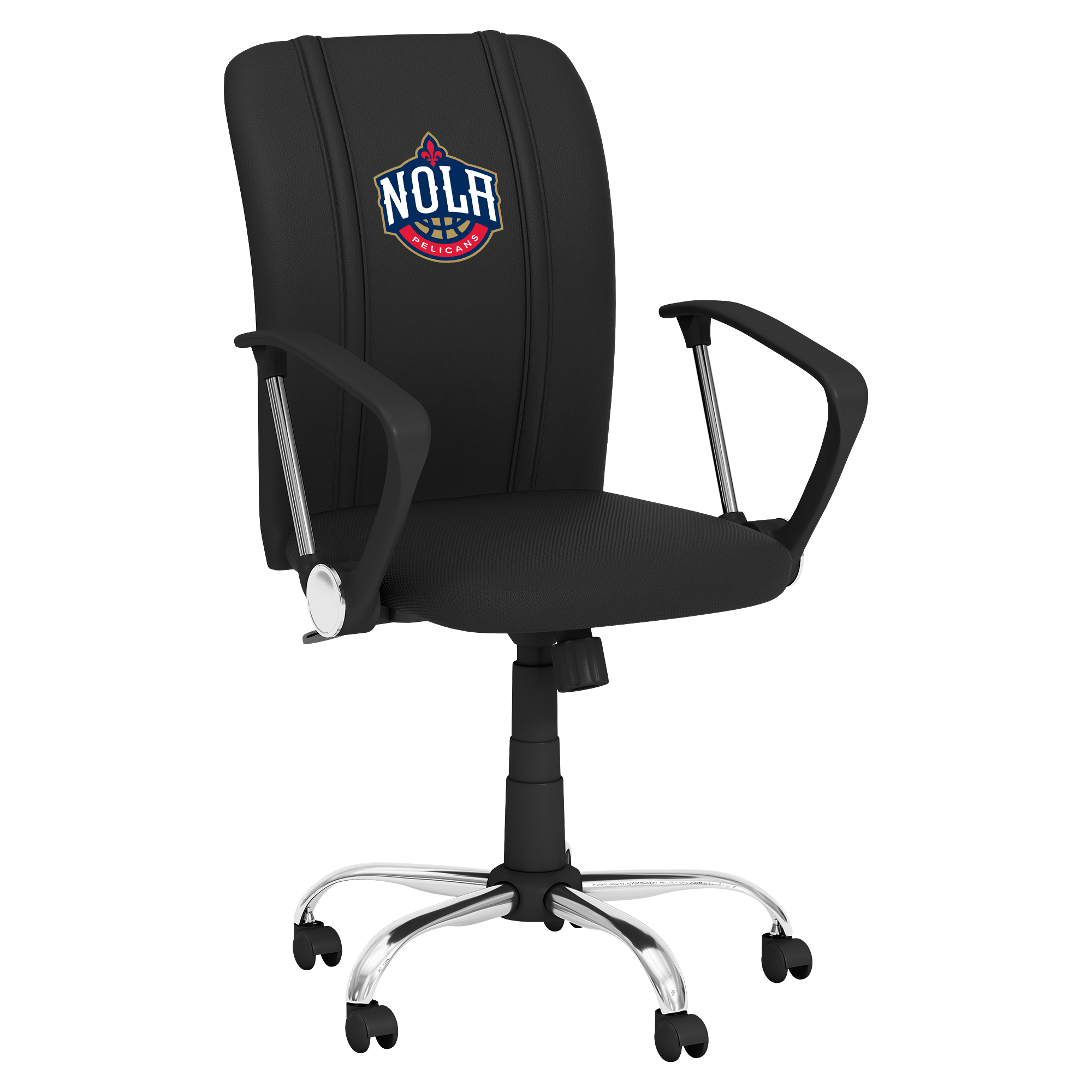 New Orleans Pelicans Curve Task Chair with New Orleans Pelicans NOLA