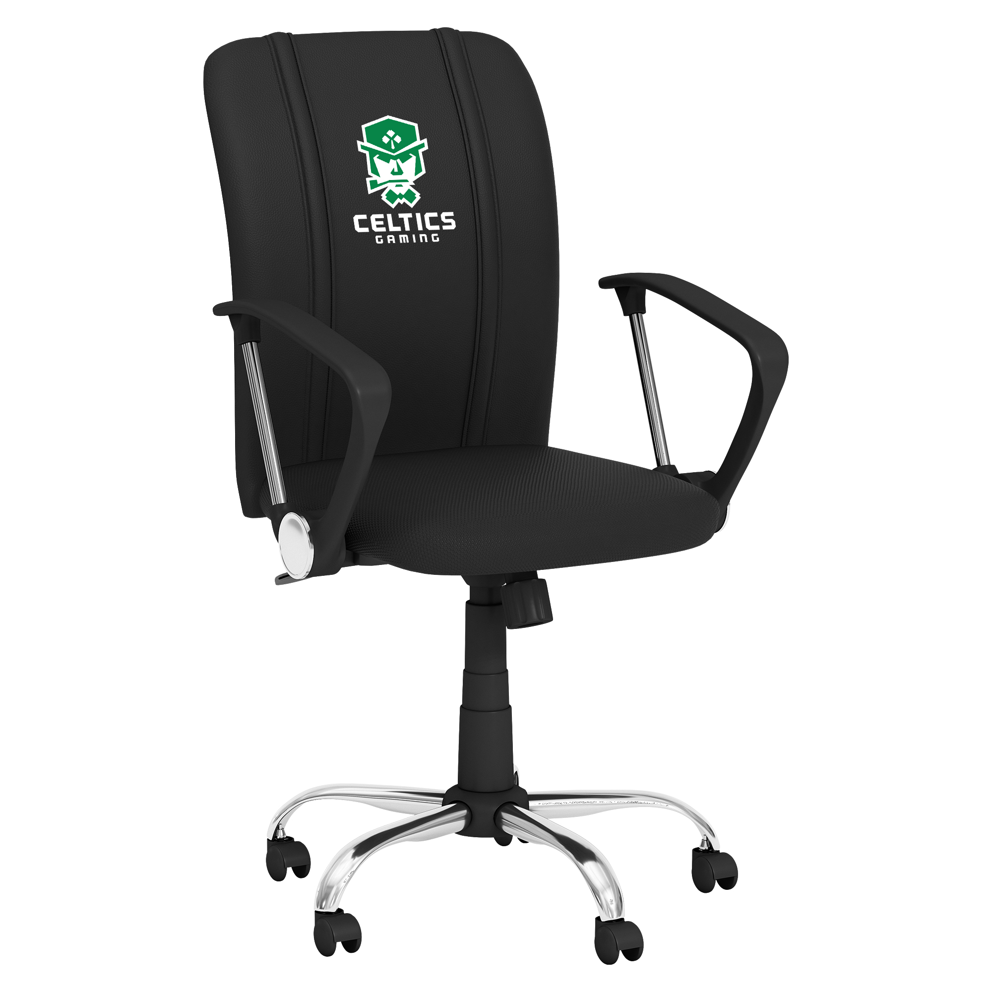 Boston Celtics Curve Task Chair with Celtics Crossover Gaming Primary