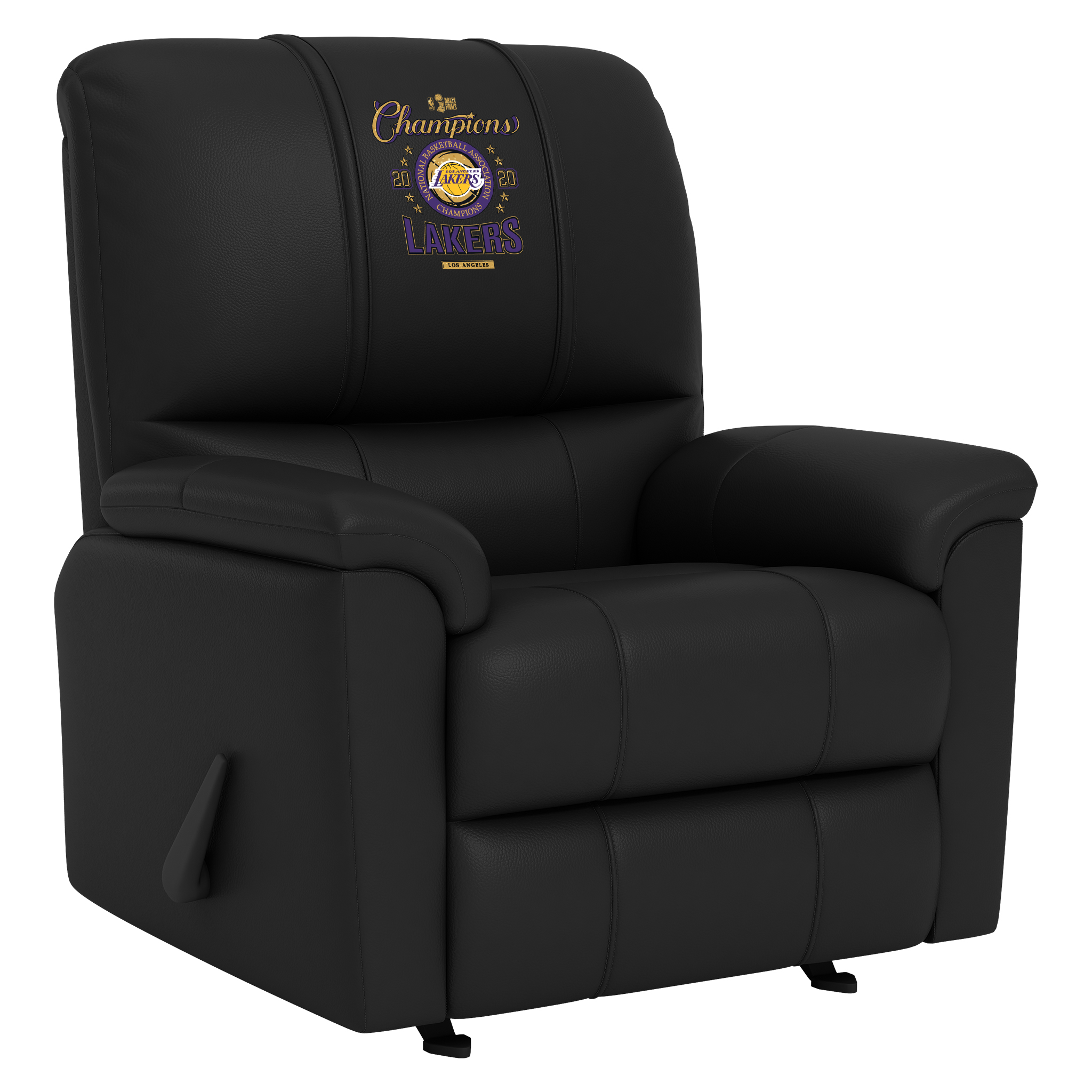 Golden State Warriors Silver Club Chair with Golden State Warriors Champions Logo