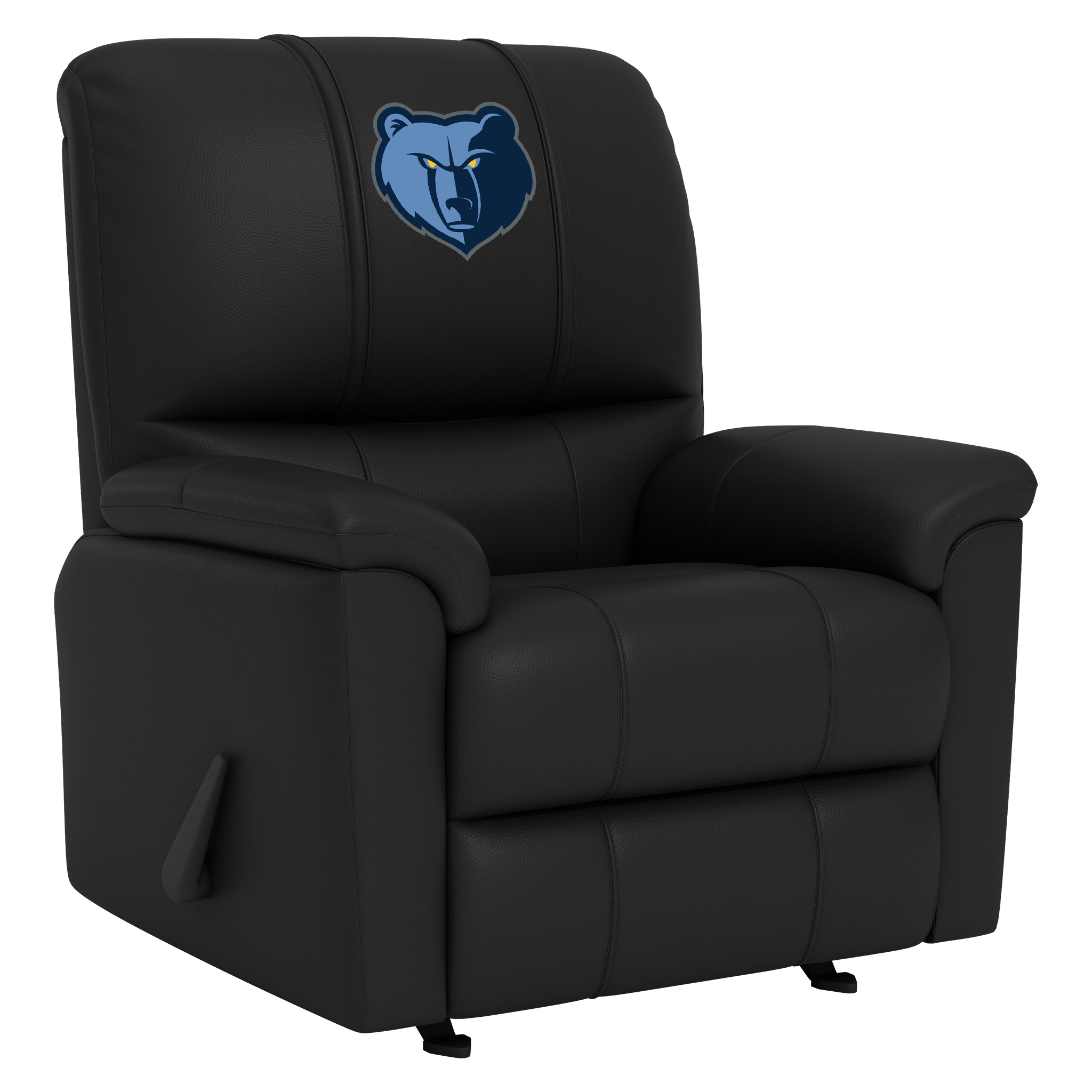 Golden State Warriors Silver Club Chair with Golden State Warriors 2018 Champions Logo Panel