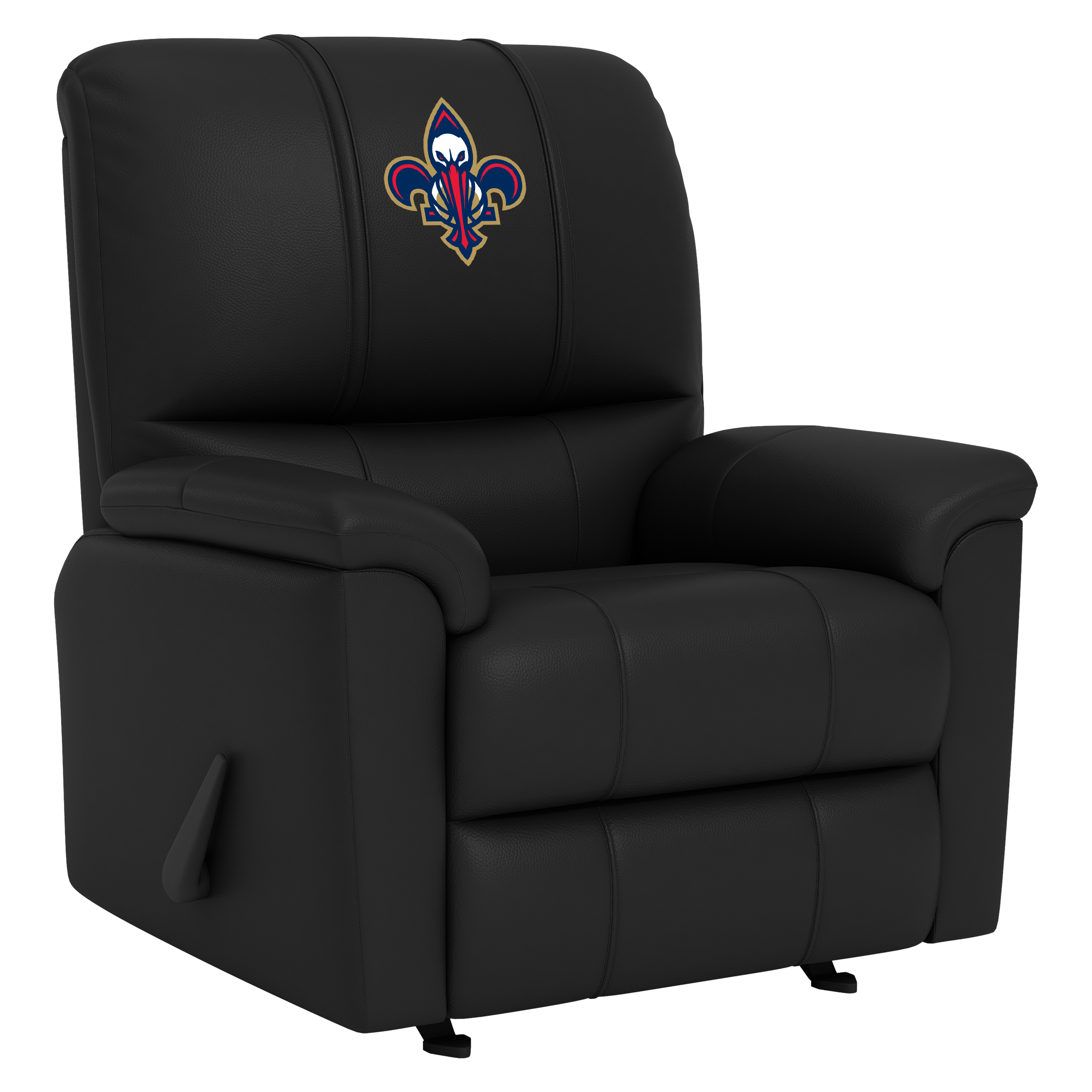 Memphis Grizzlies Silver Club Chair with Memphis Grizzlies Primary Logo