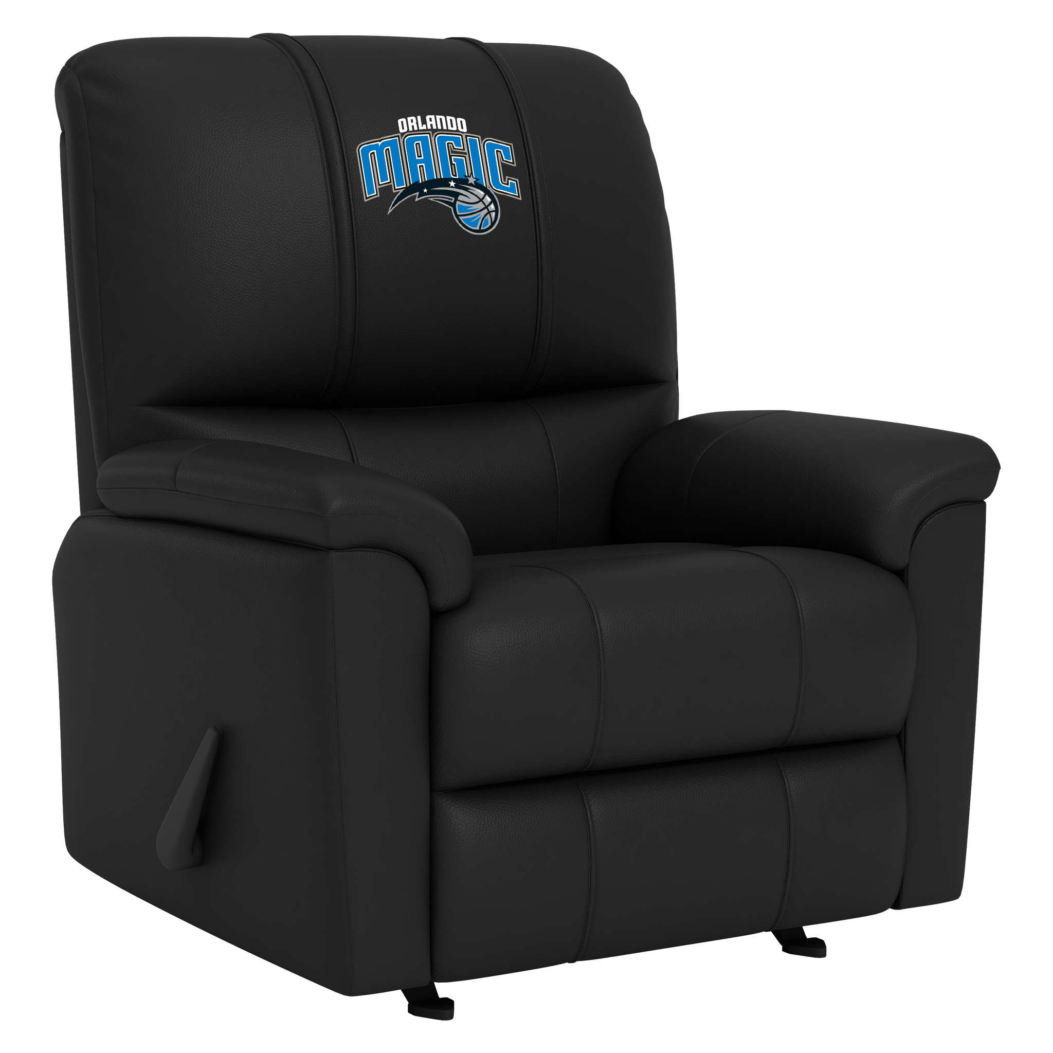 Milwaukee Bucks Silver Club Chair with Milwaukee Bucks Secondary Logo