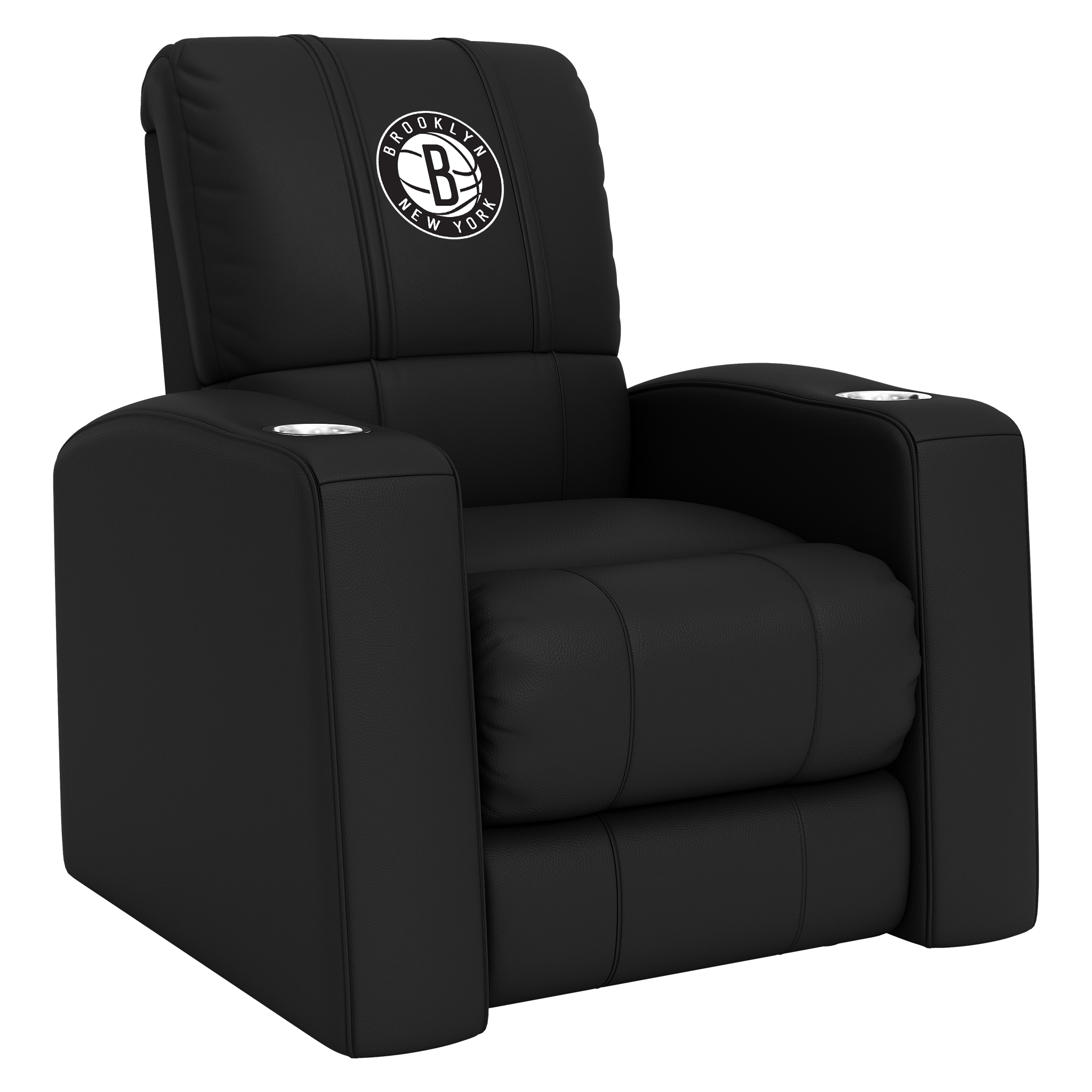 Brooklyn Nets Home Theater Recliner with Brooklyn Nets Secondary