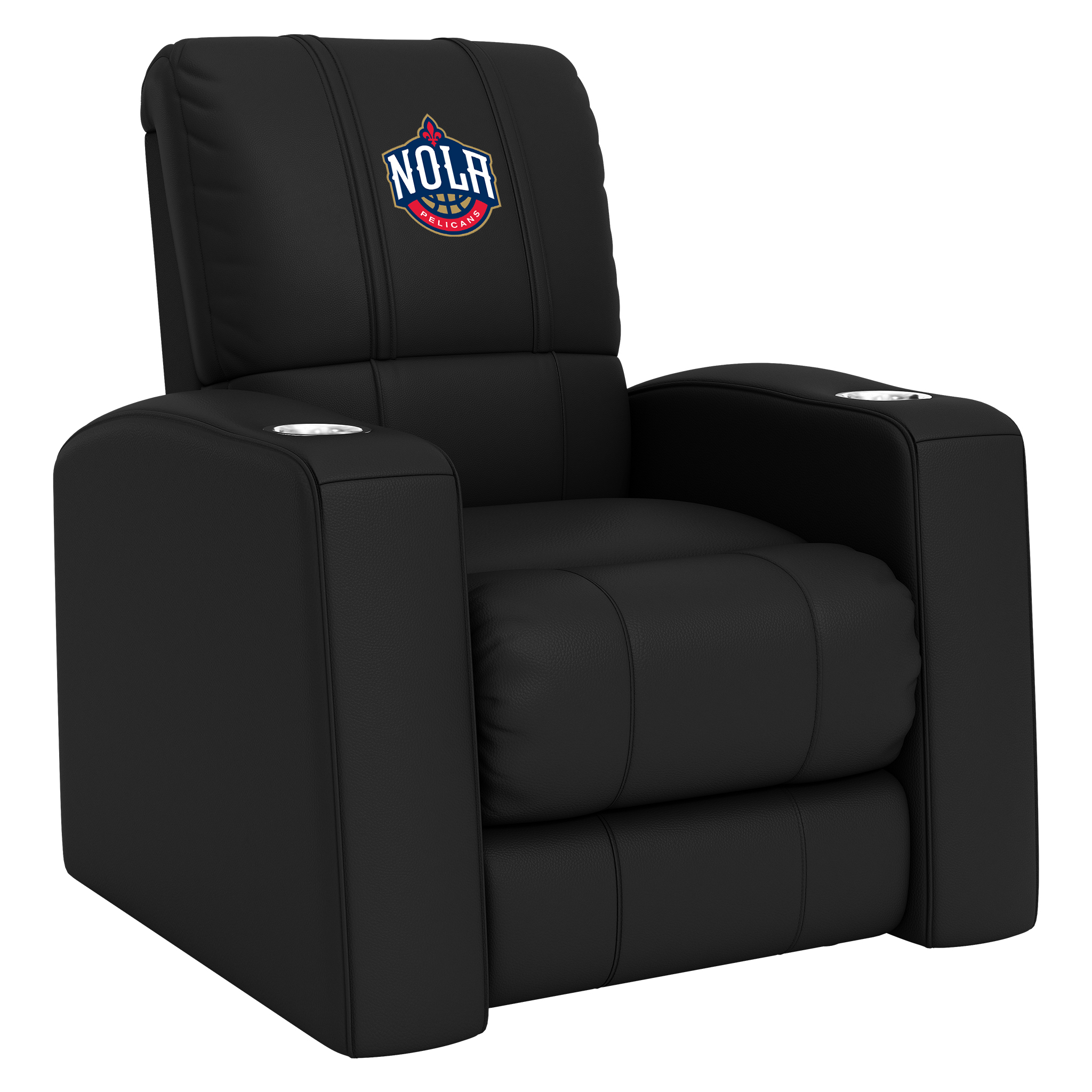 New Orleans Pelicans Home Theater Recliner with New Orleans Pelicans NOLA