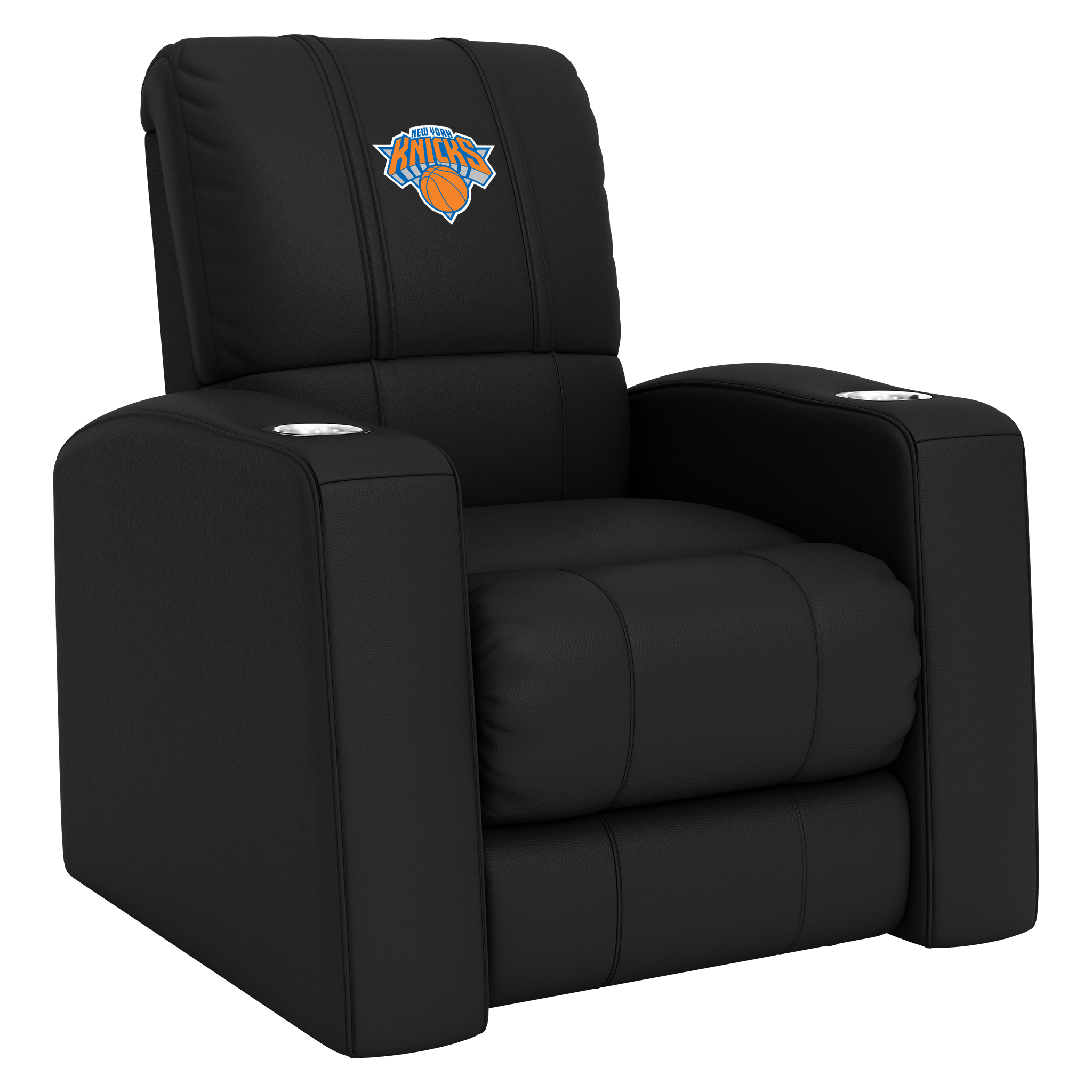 New York Knicks Home Theater Recliner with New York Knicks Logo