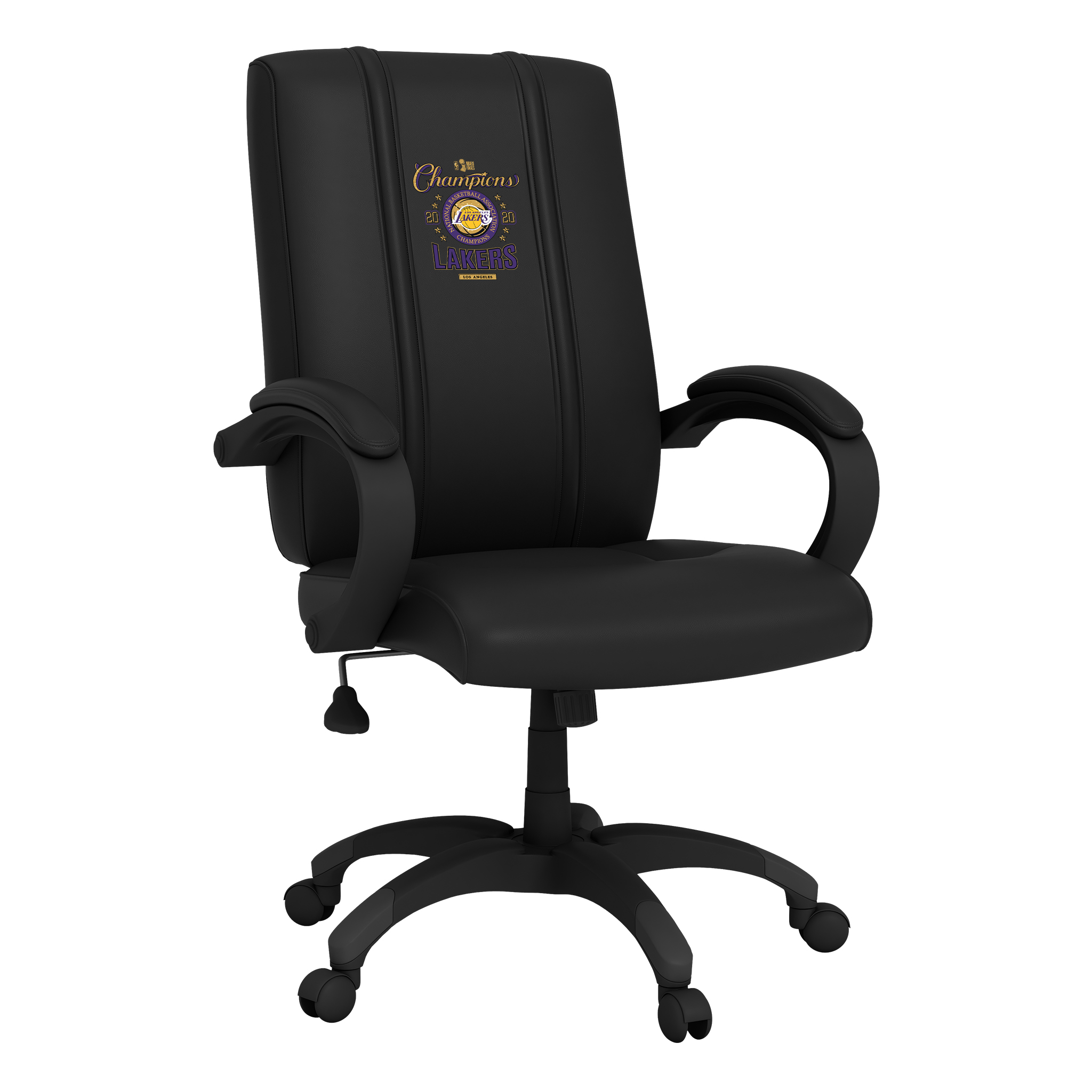 Los Angeles Lakers Office Chair 1000 with Los Angeles Lakers 2020 Champions Logo