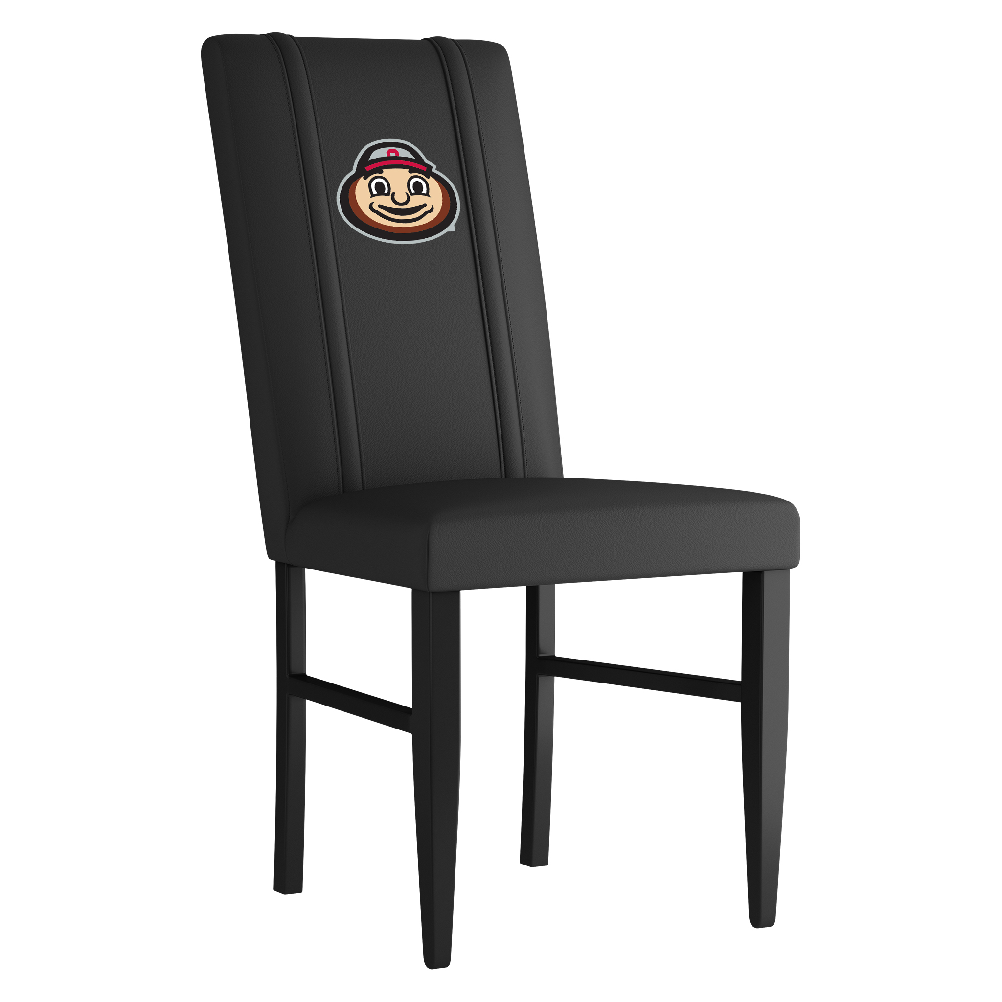 Ohio State Side Chair 2000 With Ohio State Buckeyes Brutushead Logo