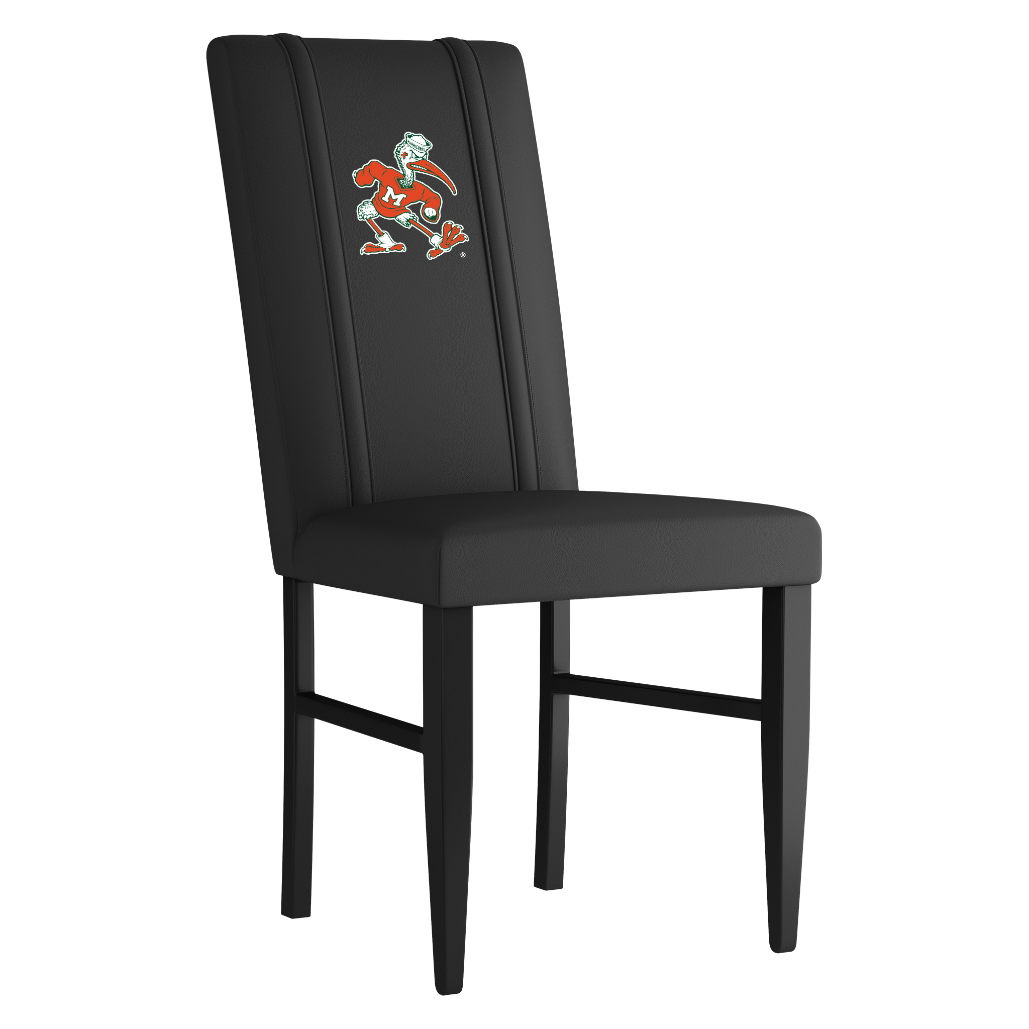 Miami Hurricanes Side Chair 2000 With Miami Hurricanes Secondary Logo