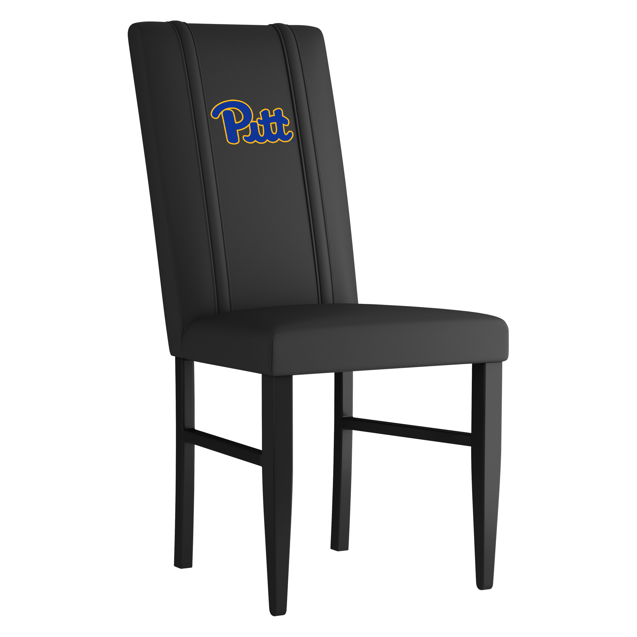 Pittsburgh Panthers Side Chair 2000 With Pittsburgh Panthers Logo