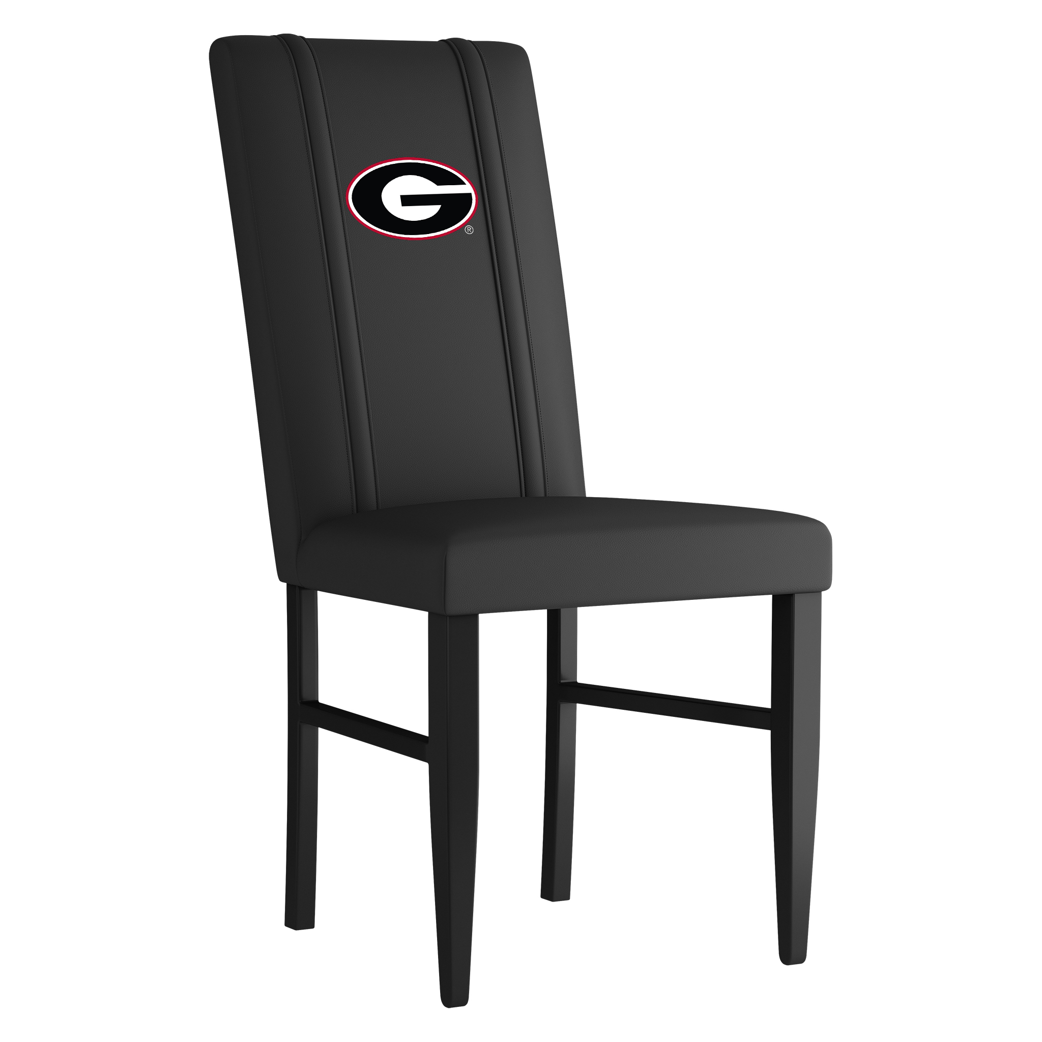 Georgia Bulldogs Side Chair 2000 With Georgia Bulldogs Logo