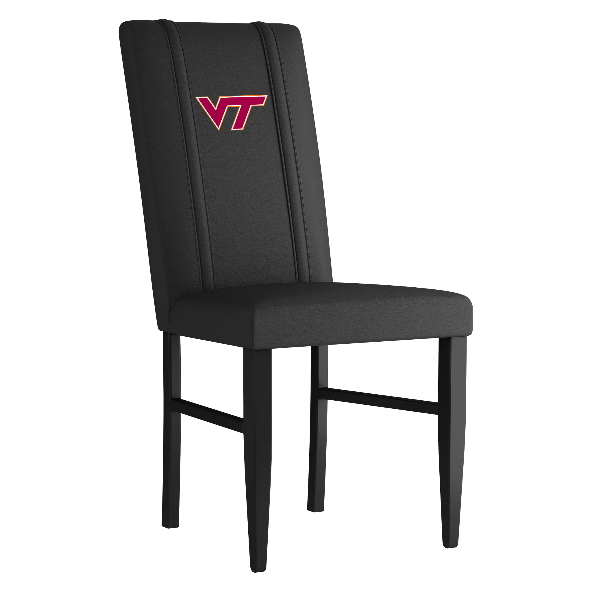 Virginia Tech Hokies Side Chair 2000 With Virginia Tech Hokies Logo