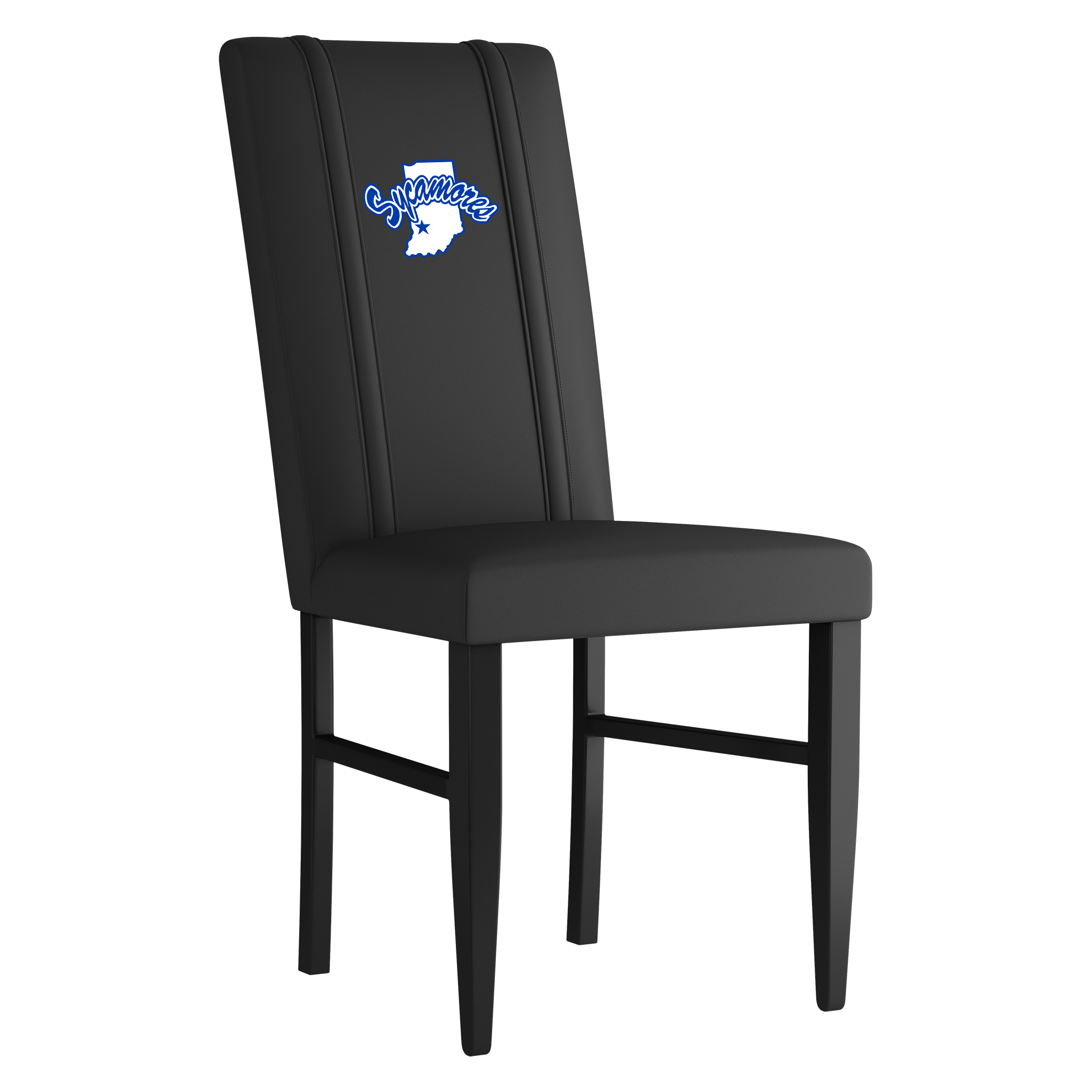 Indiana State Sycamores Side Chair 2000 With Indiana State Sycamores Logo