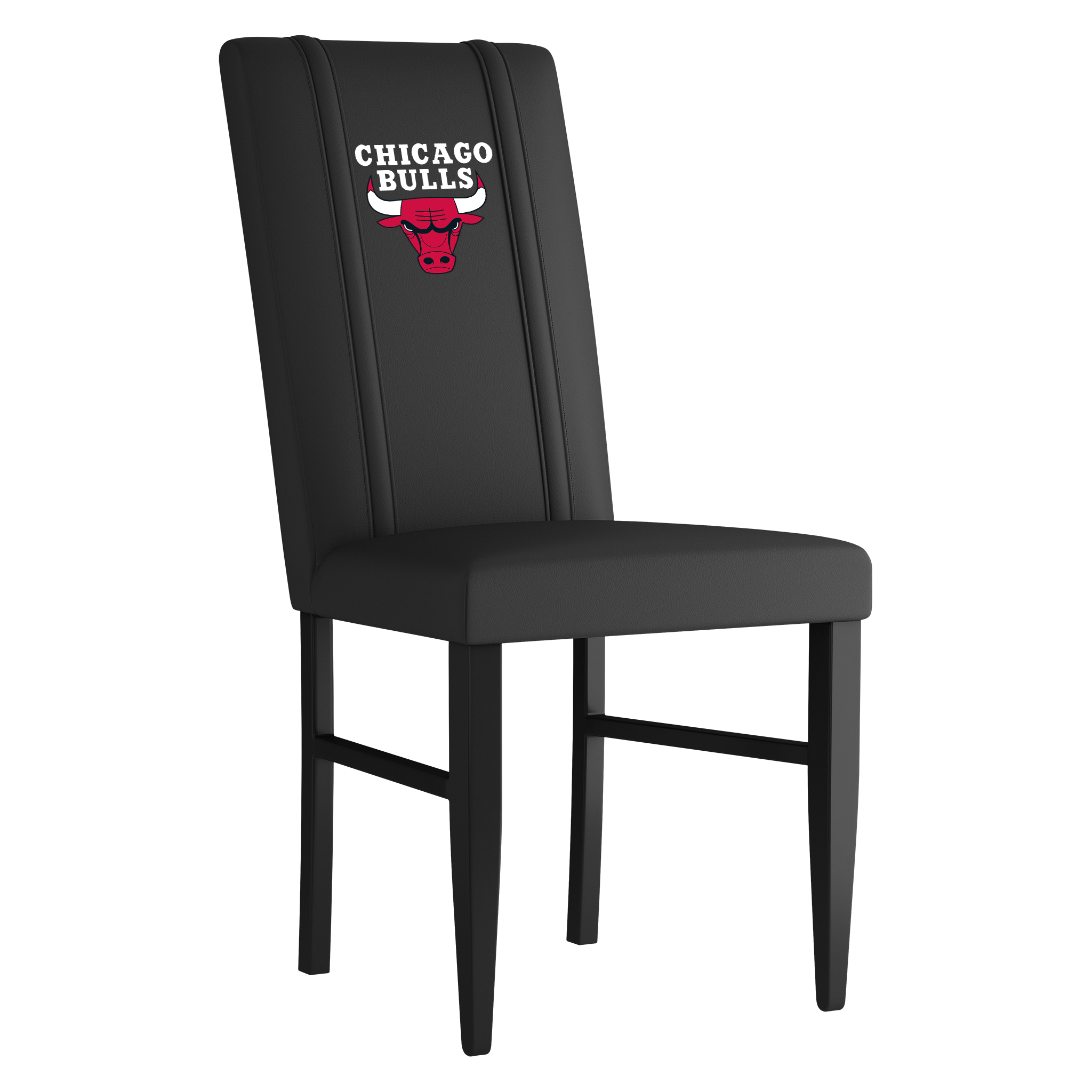 Chicago Bulls Side Chair 2000 With Chicago Bulls Logo
