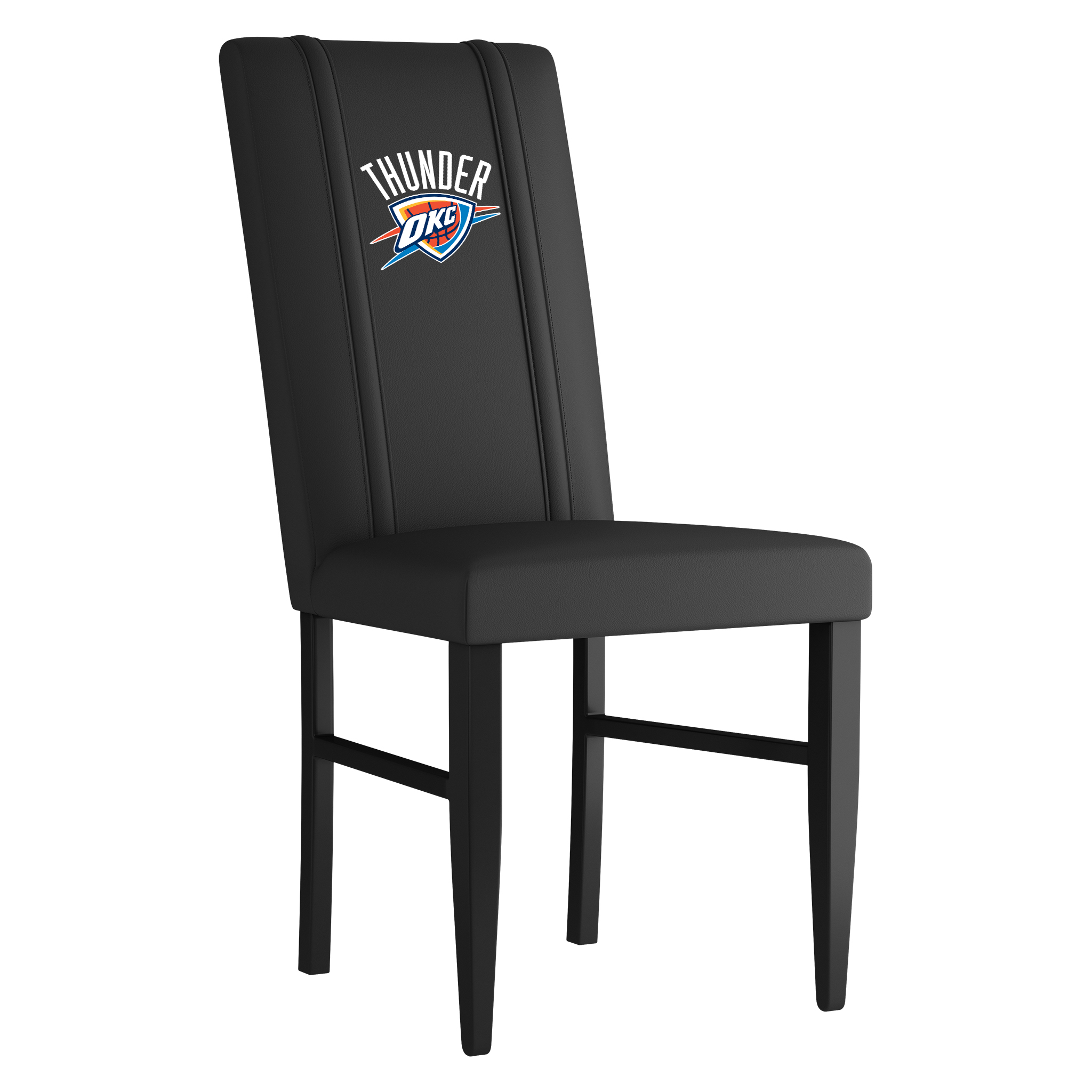 Oklahoma City Thunder Side Chair 2000 With Oklahoma City Thunder Logo