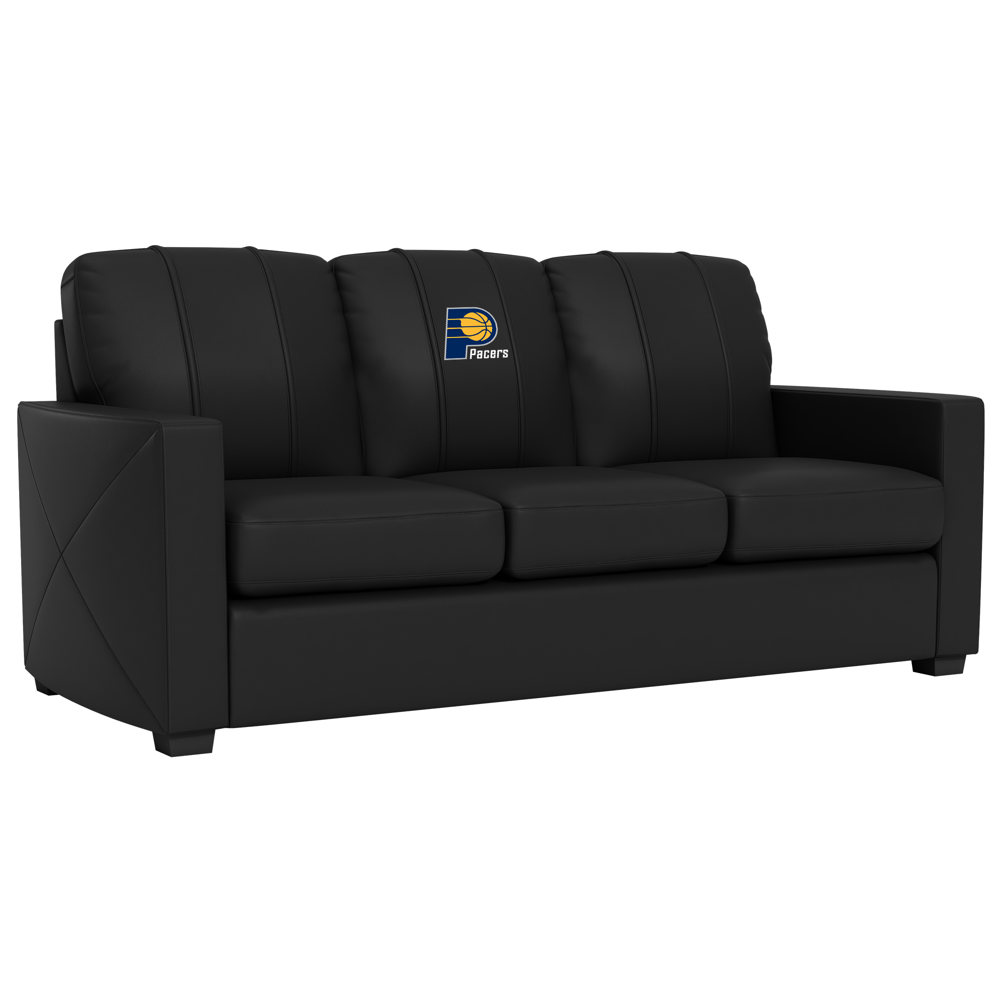 Indiana Pacers Silver Sofa Indiana Pacers Logo
