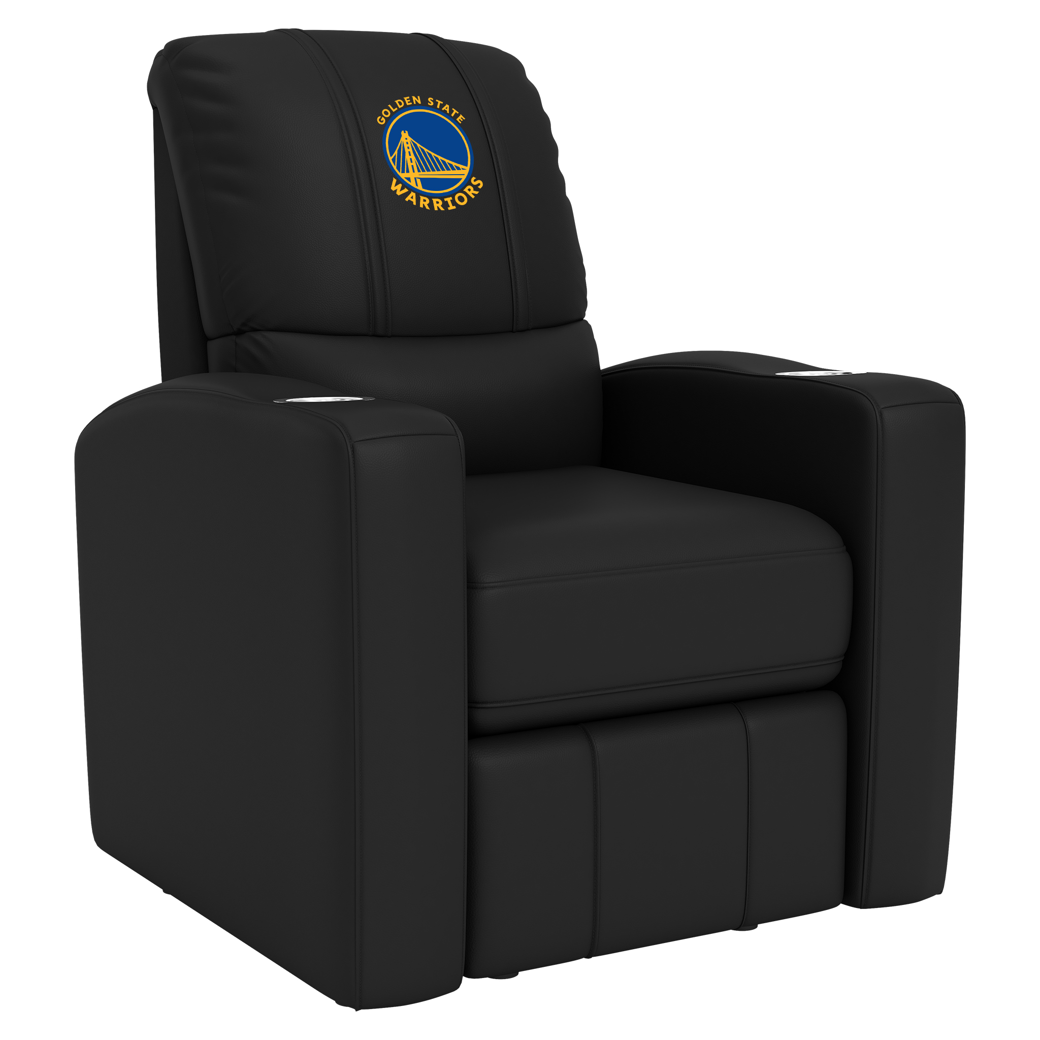 Golden State Warriors Stealth Recliner with Golden State Warriors Global Logo