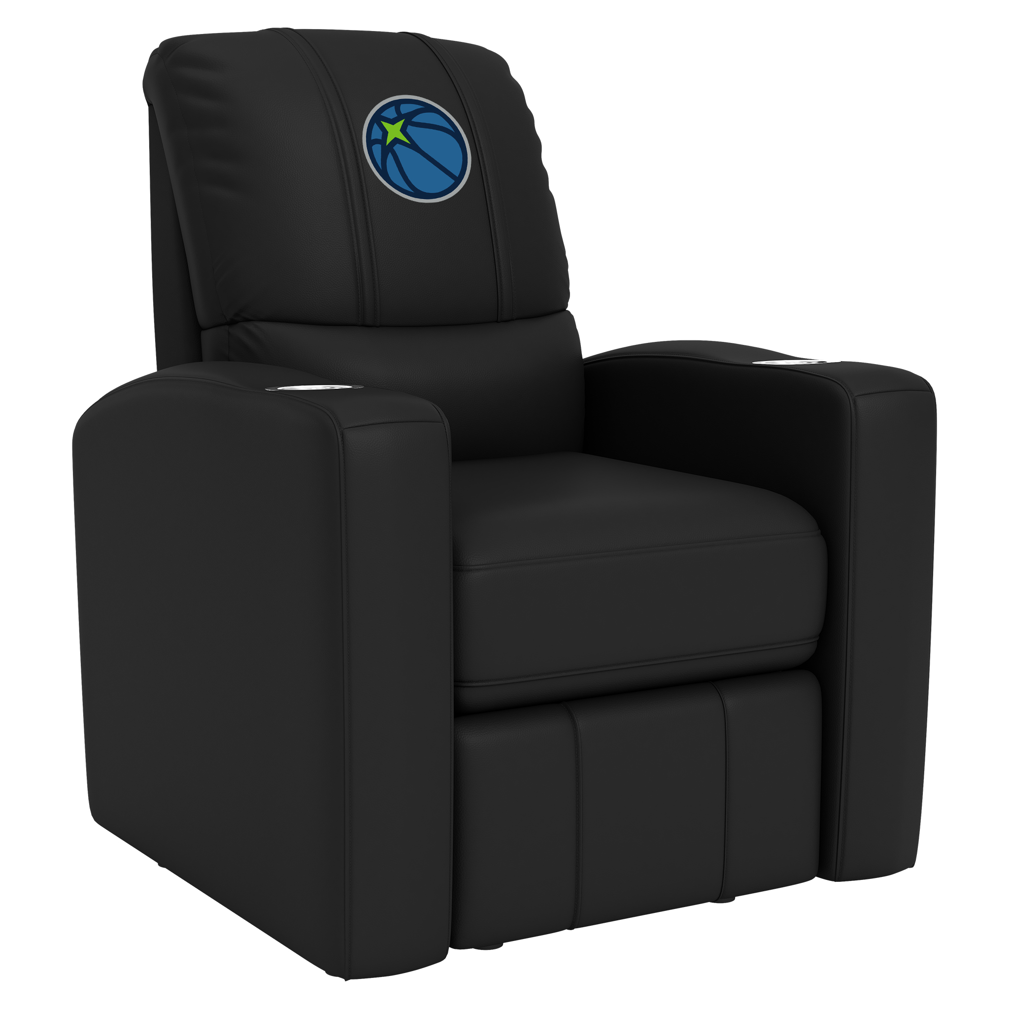 Minnesota Timberwolves Stealth Recliner with Minnesota Timberwolves Logo